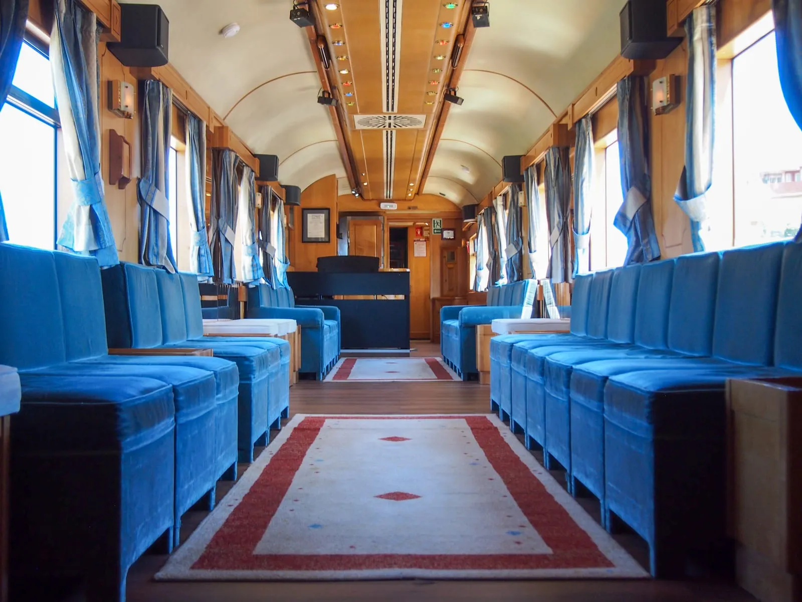 Salonwagen des Costa Verde Express