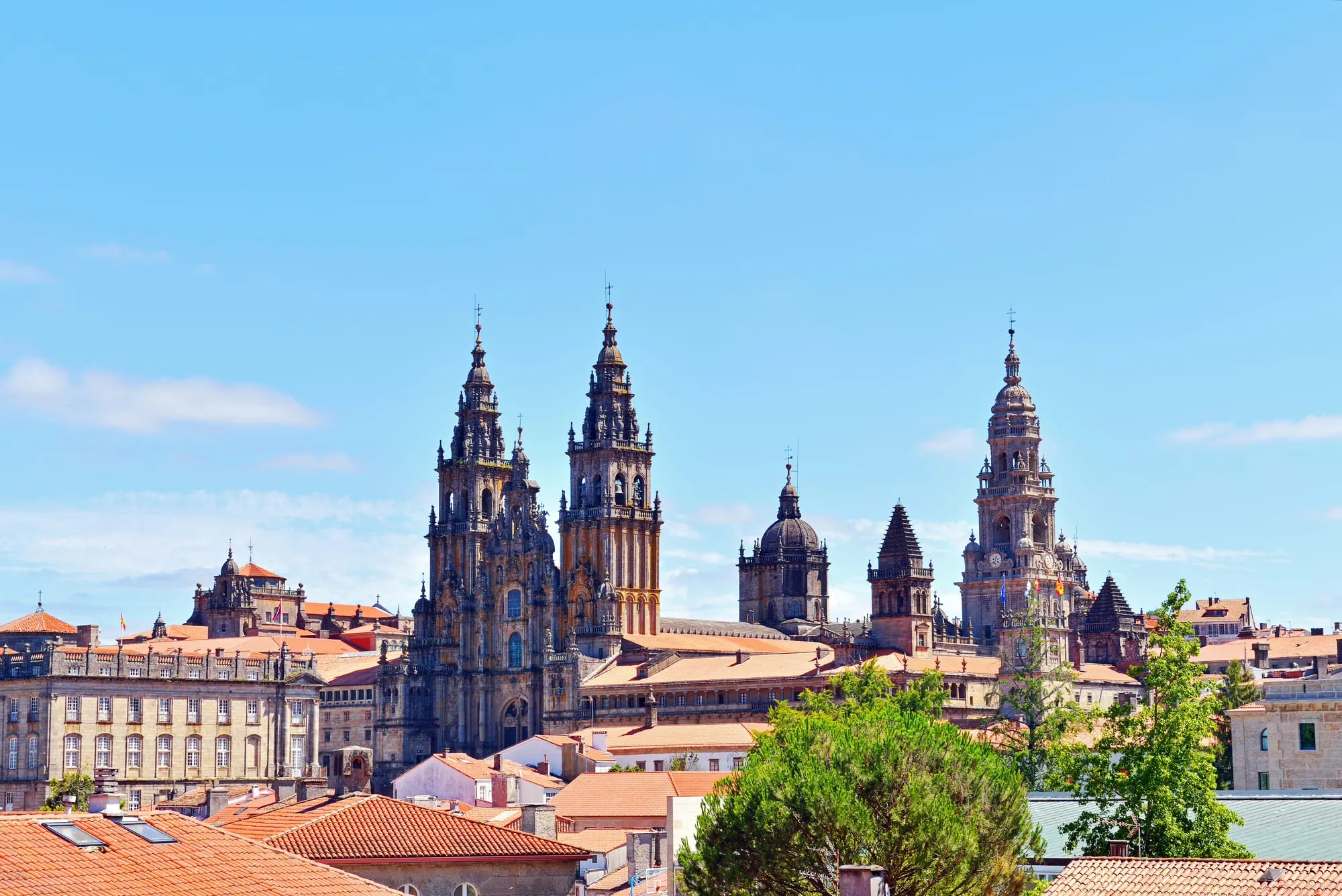 Die Kathedrale von Santiago de Compostela